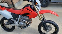 HONDA ホンダ XR250モタード 2006年式 平成18年式 MD30-1900xxx 走行距離10642キロ オフロード走行なし エンジン一発始動 引き渡し限定_画像3