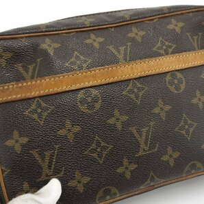 ●ルイヴィトン LOUIS VUITTON コンピエーニュ23 モノグラム クラッチバッグ セカンドバッグ レザー ブラウン M51847 [Jコレ]D23yu173の画像6