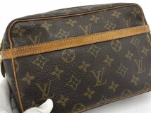 ●ルイヴィトン LOUIS VUITTON コンピエーニュ23 モノグラム クラッチバッグ セカンドバッグ レザー ブラウン M51847 [Jコレ]D23yu173_画像6