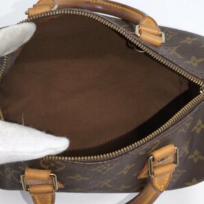 ●ルイヴィトン LOUIS VUITTON スピーディ25 ボストンバッグ ハンドバッグ モノグラム M41528 ブラウン [Jコレ]D24yu180の画像8