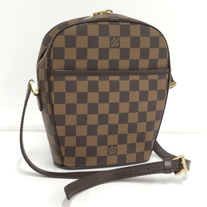 【中古】LOUIS VUITTON イパネマPM ショルダーバッグ ダミエ エベヌ N51294