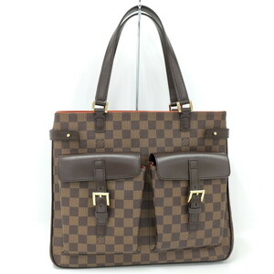 【中古】LOUIS VUITTON ユゼス ダミエ エベヌ ハンドバッグ N51128