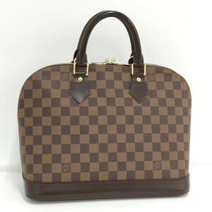 【中古】LOUIS VUITTON アルマ ハンドバッグ ダミエ エベヌ N51131