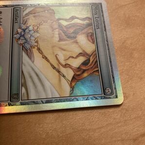 UHG mox lotus Foil 1枚 希少 微傷 フォイル アンヒンジド モックスロータス アンシリーズ MTG ENの画像4