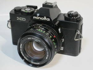 ■【 minolta XD MD ROKKOR 1.4/50 】■ ” BLACK ” 