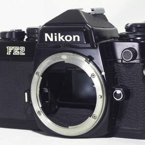 B581◆かなり美品/希少/D刻印◆ Nikon ニコン FE2 ブラックボディの画像1