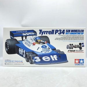 【中古】タミヤ　タイレルP34 1977 アルゼンチンGP 1/10　開封品、未組立[240070122693]