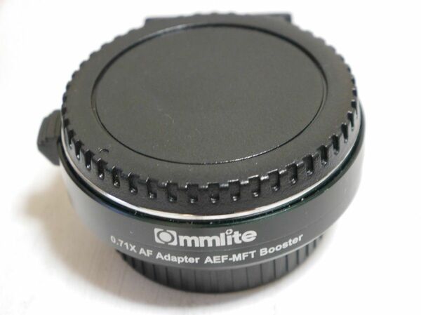 Commlite 0.71X AF Adapter AEF-MFT Booster 電子マウントアダプター