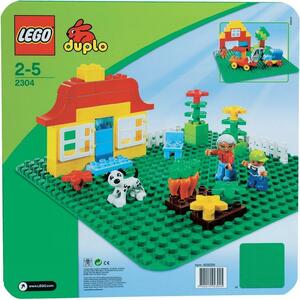 LEGO 2304　レゴブロックデュプロDUPLOグリーンプレート