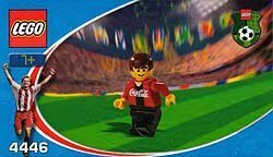 LEGO 4446　レゴブロックスポーツサッカーミニフィグ