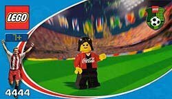 LEGO 4444　レゴブロックスポーツサッカーミニフィグ