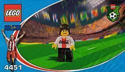 LEGO 4451　レゴブロックスポーツサッカーミニフィグ