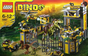  rare LEGO 5887 Lego block DINO records out of production goods 