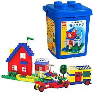 LEGO 7335 Lego block basic set blue bucket records out of production goods 