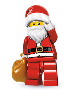 LEGO Santa　レゴブロックミニフィギュアシリーズサンタクリスマス