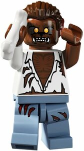 LEGO オオカミ男　レゴブロックミニフィギュアシリーズWerewolf廃盤品