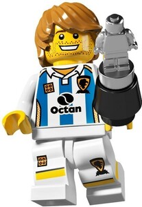 LEGO Soccer Player　レゴブロックミニフィギュアシリーズサッカー選手廃盤品