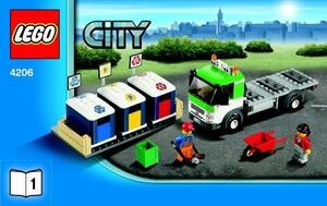 LEGO 4206　レゴブロック街シリーズCITY廃盤品