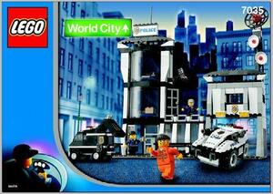 LEGO 7035　レゴブロック街シリーズCITYポリス廃盤品