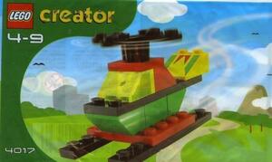 LEGO 4017　レゴブロッククリエイターヘリコプター