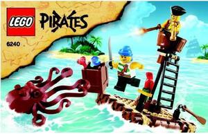 LEGO 6240 Lego block PIRATES sea .