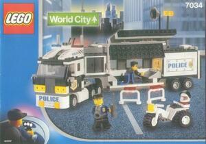LEGO 7034　レゴブロック街シリーズCITYポリス廃盤品