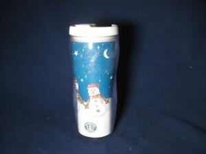 未使用スターバックス(STARBUCKS)2009クリスマスタンブラー12oz