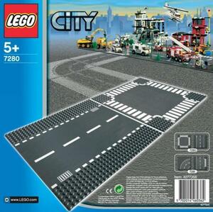 LEGO 7280　レゴブロックお城シリーズCITY道路プレート基盤