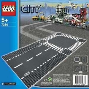 LEGO 7280　レゴブロック街シリーズシティーCITY道路プレート