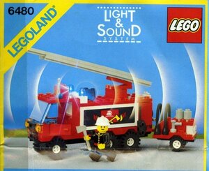 レア入手困難★LEGO 6480　レゴブロック街シリーズレスキュー廃盤品