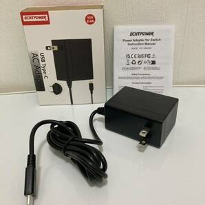 Switch 充電器 ACアダプター PD規格 急速充電 TVモード対応 TYPE-Cコネクタ PSE認証済み Switch/Switch Lite/有機elモデル対応