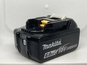 【送料0】純正！マキタ バッテリー 18v 6.0Ah【BL1860B】残量表示あり　税無　 Makita 　/9041