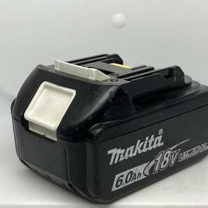 【送料0】純正！マキタ バッテリー 18v 6.0Ah【BL1860B】残量表示あり 税無  Makita  /8007の画像4