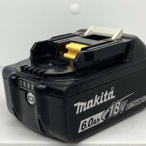 【送料0】純正！マキタ バッテリー 18v 6.0Ah【BL1860B】残量表示あり 税無  Makita  /8823の画像3