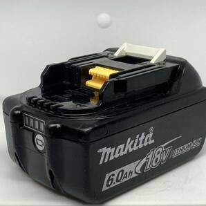 【送料0】純正！マキタ バッテリー 18v 6.0Ah【BL1860B】残量表示あり 税無  Makita  /2580の画像3