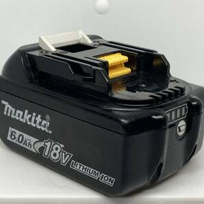 【送料0】純正！マキタ バッテリー 18v 6.0Ah【BL1860B】残量表示あり 税無  Makita  /1604の画像1