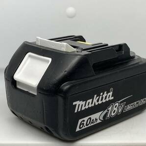 【送料0】純正！マキタ バッテリー 18v 6.0Ah【BL1860B】残量表示あり 税無  Makita  /8433の画像4