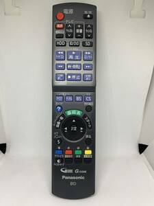 Panasonic パナソニック BDレコーダーリモコン N2QAYB000346 DMR-BW750/DMR-BW970-K/DMR-BR550 等対応　動確済