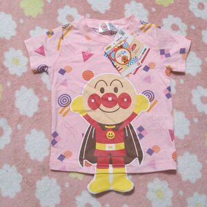 【新品・タグ付き】アンパンマン ベビラボ 半袖Tシャツ 70 ピンク