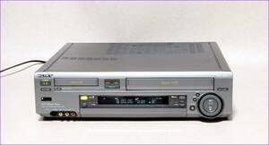 SONY Hi8/S-VHS Wデッキ 【 WV-ST1 】 CD版説保証付完動品 