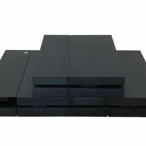 1円 動作品 PS4 プレイステーション4 本体 3台 cuh-1000 1200 ジェットブラック SONY ソニー コントローラーなし PlayStation4 プレステの画像1