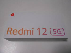 Redmi 12 5G　ミッドナイトブラック　SoftBank　SIMフリー　シュリンク未開封新品　一括購入残債無