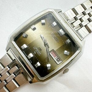 A2404-2-6 １円スタート 自動巻き　稼働品　seiko LM 5206-5060　セイコーロードマチック　メンズ腕時計　スクエア