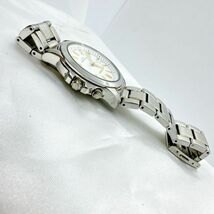 A2404-2-5 １円スタート クオーツ　ジャンク不動品　SEIKO　セイコー　6A32-00H0　メンズ腕時計　シルバー_画像3