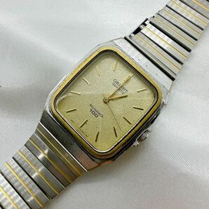 A2404-5-6 １円スタート クオーツ 動作未確認 ジャンク ORIENT オリエント メンズ腕時計 ゴールド アンティーク の画像1