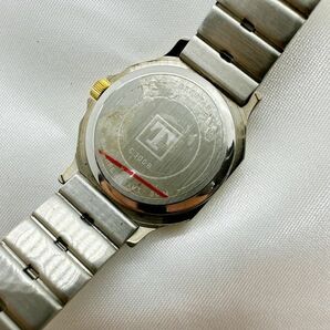 A2404-5-3 １円スタート クオーツ 稼働品 TISSOT ティソ レディース腕時計 ゴールド 白文字盤 ベルト破損の画像5