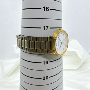 A2404-5-1 １円スタート クオーツ ジャンク 不動品 TISSOT ティソ メンズ腕時計 レディース腕時計 ゴールド 白文字盤の画像5
