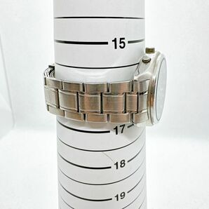 A2404-15-3 １円スタート クオーツ 稼働品 美品 SEIKO セイコー クロノグラフ メンズ腕時計 黒文字盤 シルバーの画像5