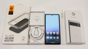 ★★ Google Pixel 6a 128GB Chalk SIMフリー 中古美品 ★★