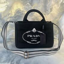 大人気 【極美品】PRADA プラダ カナパ　ハンドバッグ トートバッグ #6442610_画像3